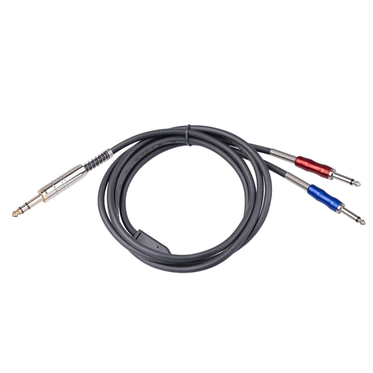 Cavo audio stereo da 6,35 mm maschio a doppio mono da 6,35 mm, 1.8m, 3m, 5m Cavo audio stereo da 6,35 mm maschio a doppio mono da 6,35 mm, 1.8m, 3m, 5m